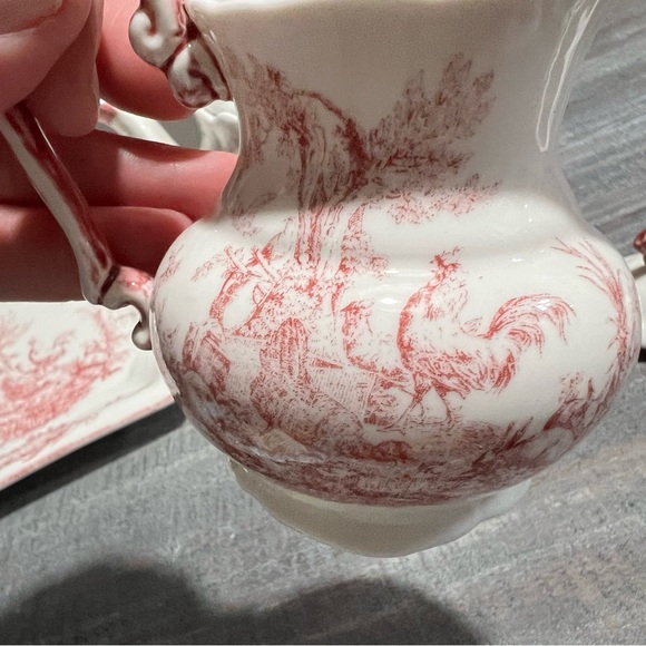 Aux au Provence tea set Red - Picture 3 of 12